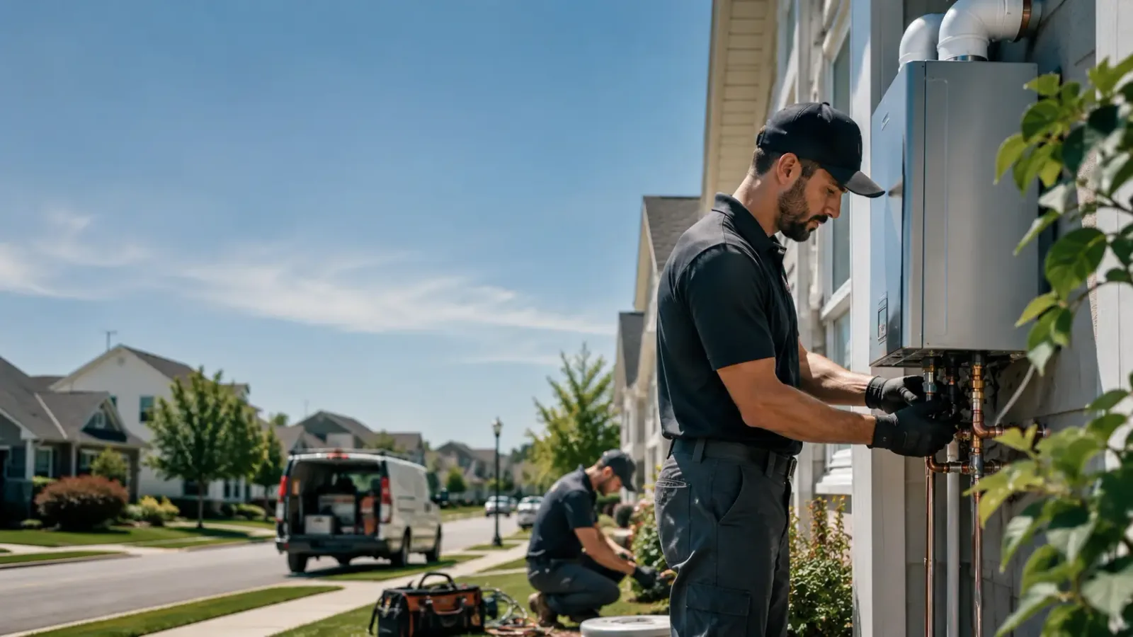 Tankless Water Heater Installation in Buckholts, TX